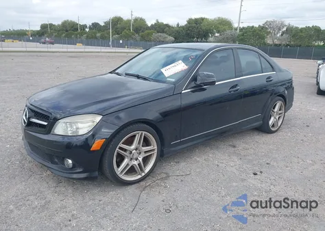 2008 Mercedes-Benz C 350 Sport из США, поврежденный, VIN WDDGF56X08F115873